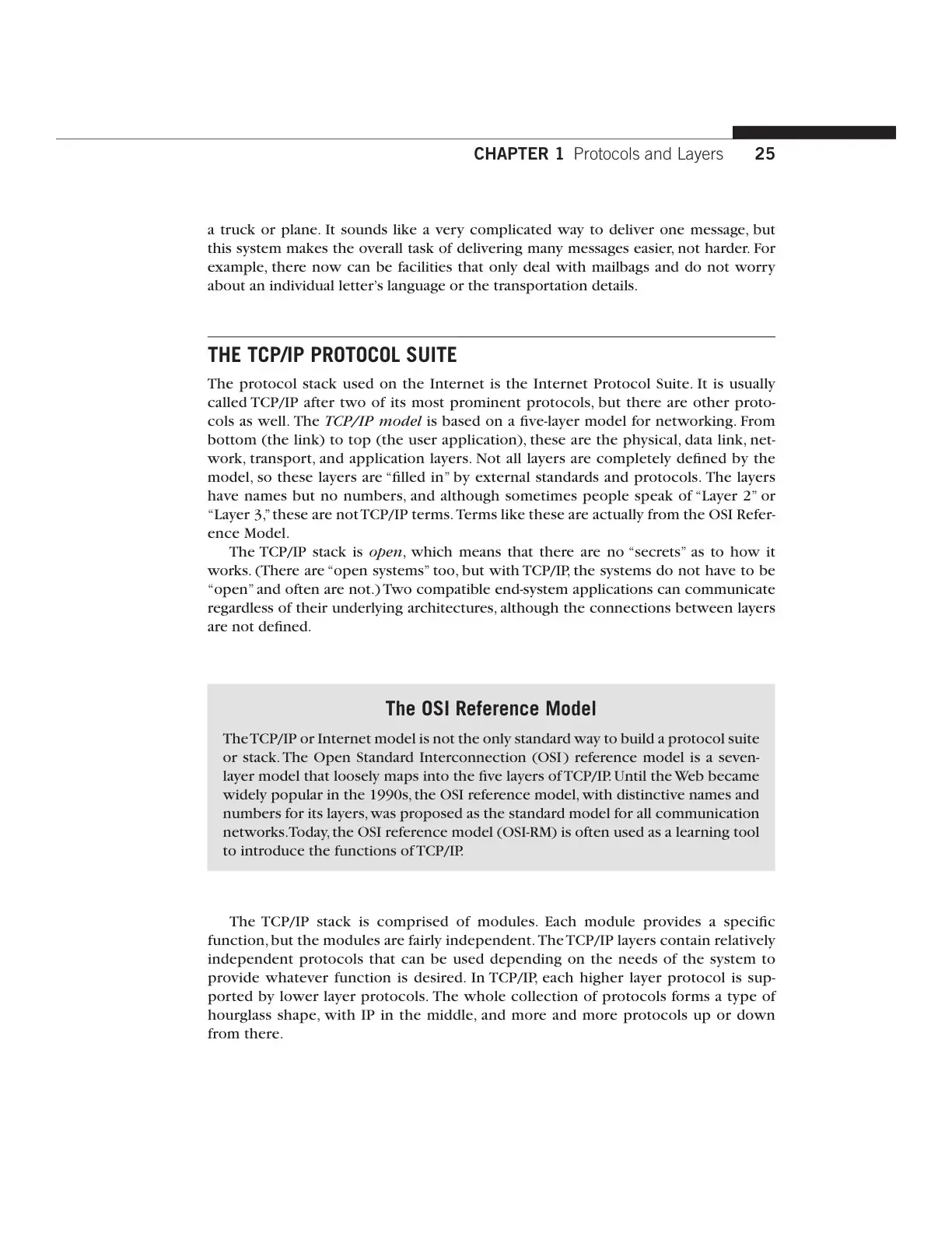 غلاف كتاب Protocols and Layers