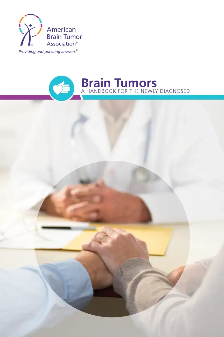 غلاف كتاب Brain Tumors: A Handbook for the Newly Diagnosed