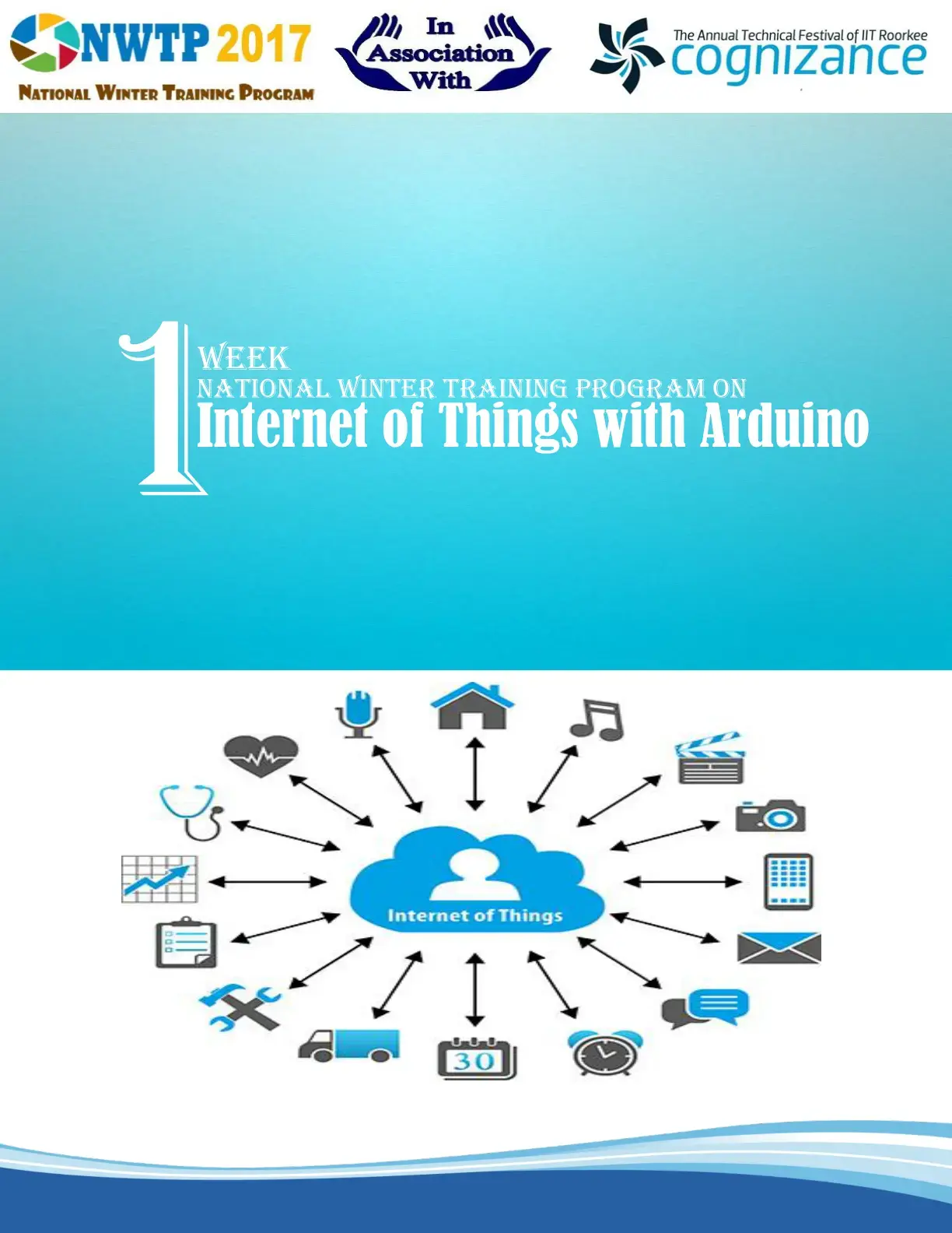 غلاف كتاب NATIONAL WINTER TRAINING PROGRAM ON Internet of Things with Arduino