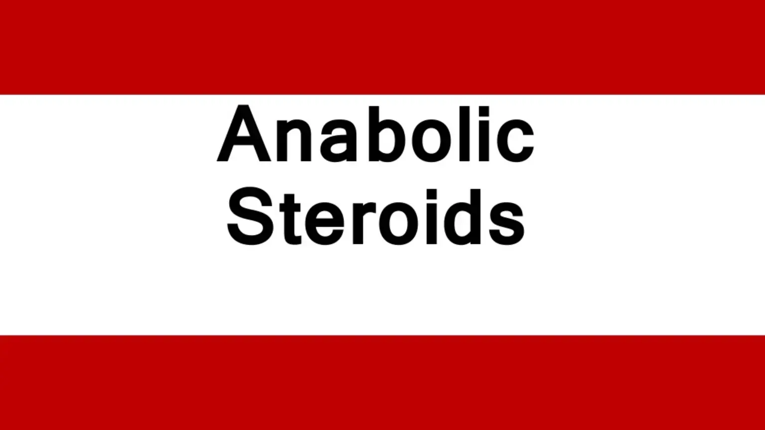 غلاف كتاب Anabolic Steroids