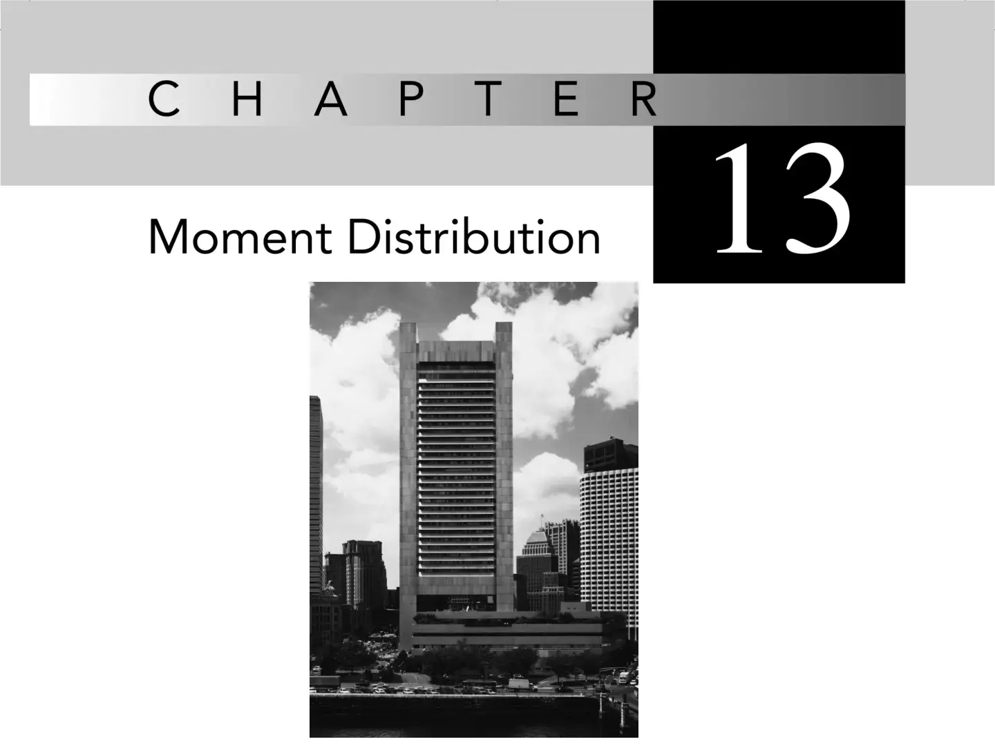 غلاف كتاب Moment Distribution