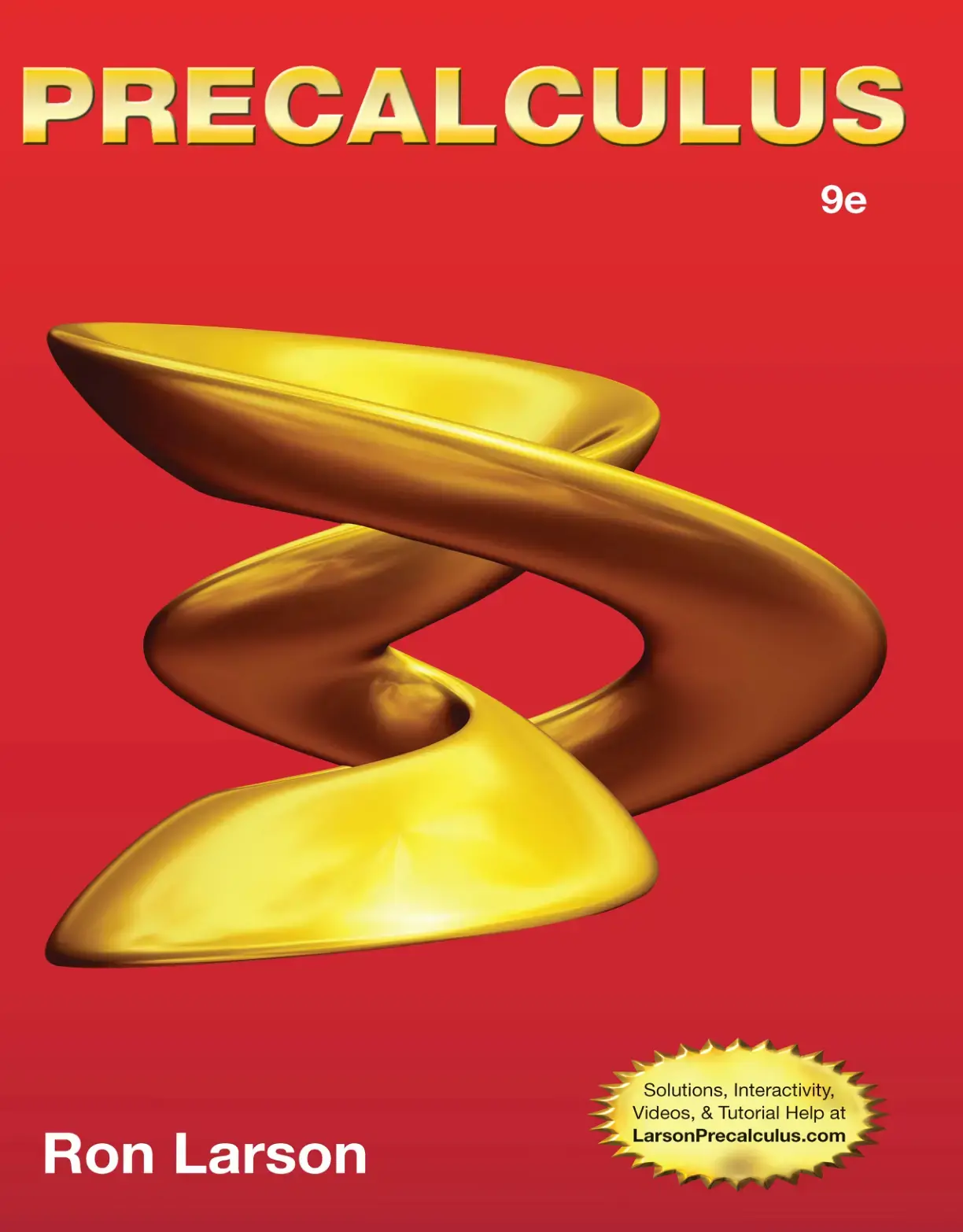 غلاف كتاب PRECALCULUS