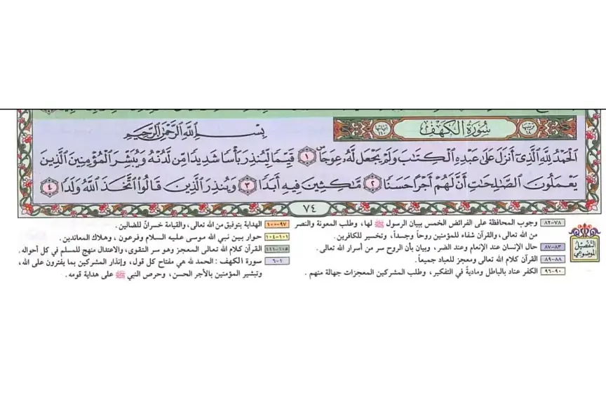 غلاف كتاب سورة الكهف - دراسة تفصيلية موضوعية