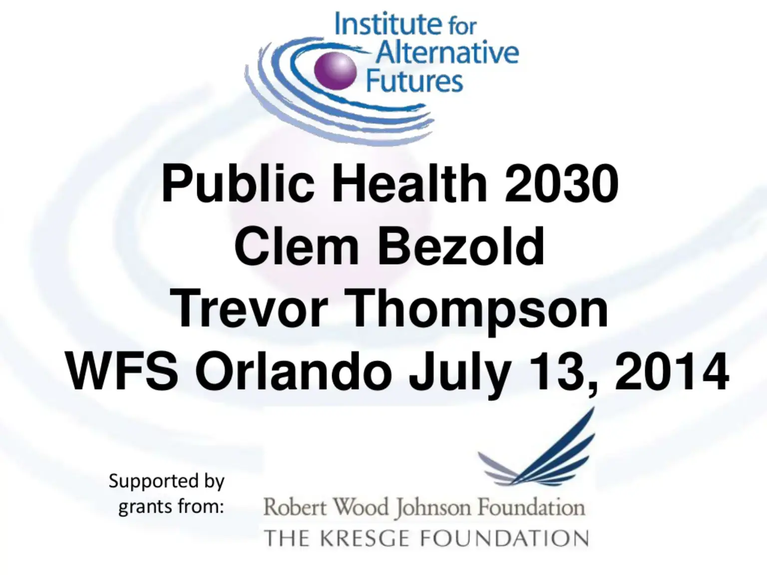 غلاف كتاب Public Health 2030