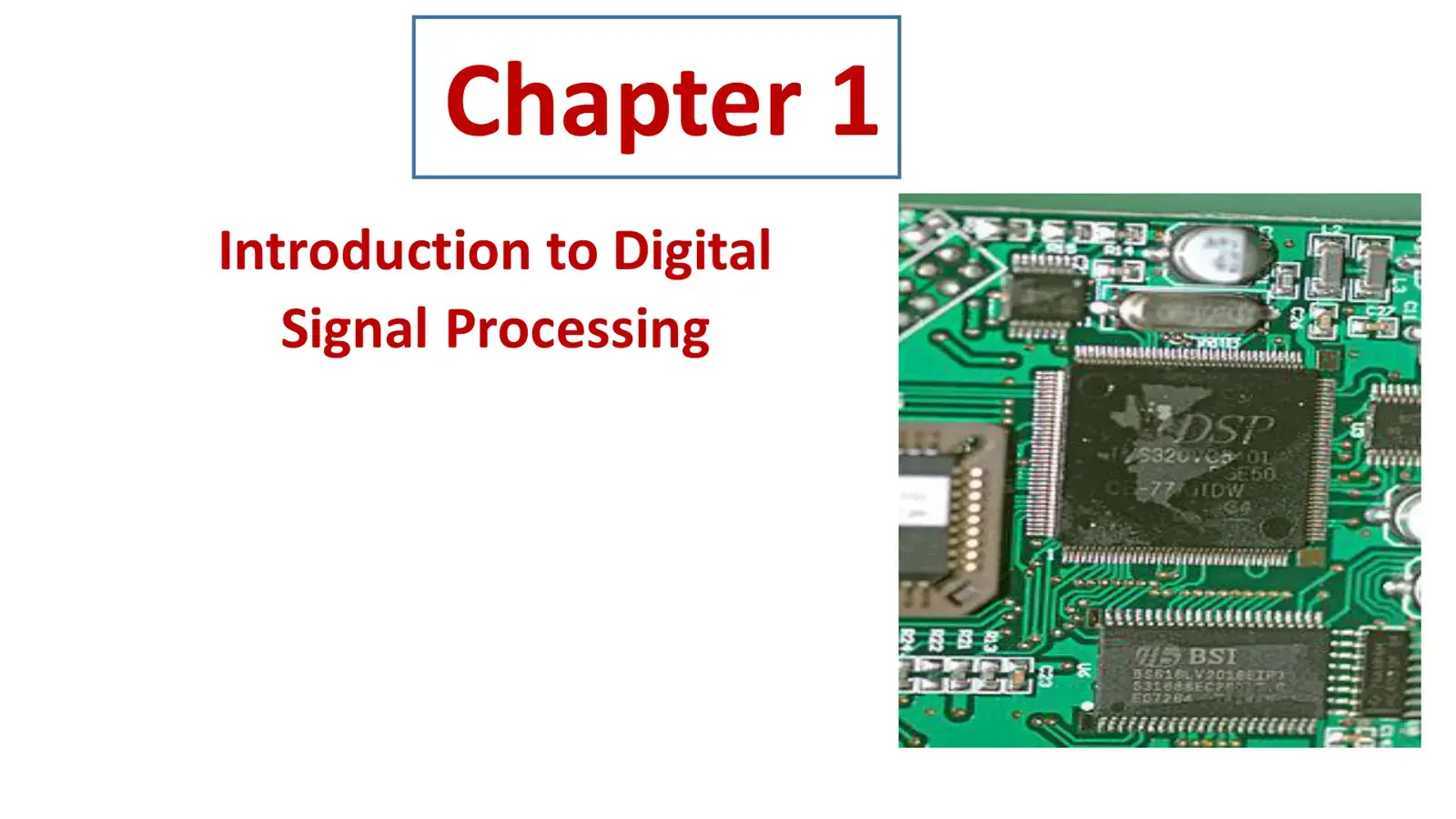 غلاف كتاب Introduction to Digital Signal Processing
