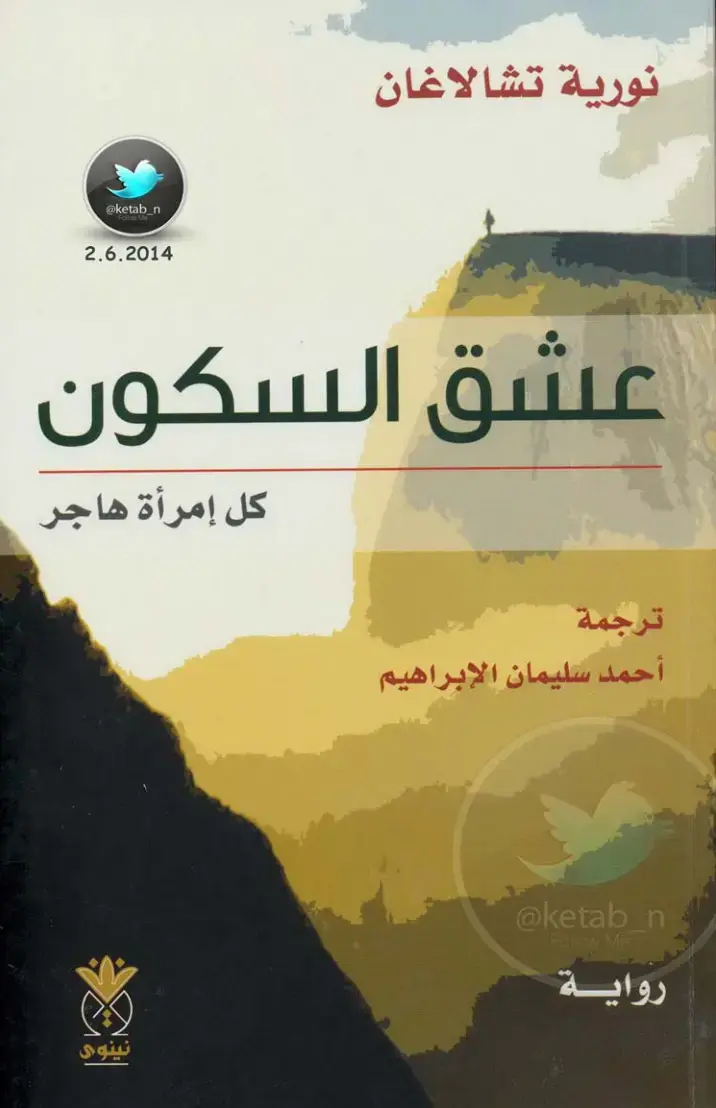 غلاف كتاب عشق السكون