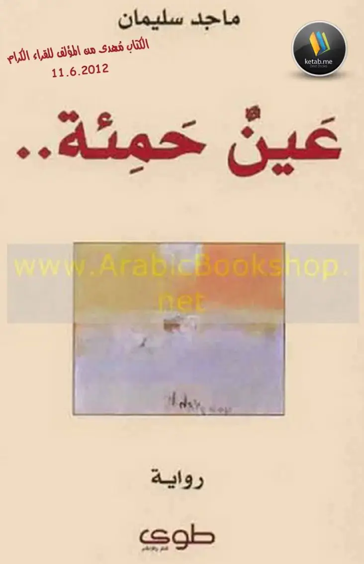 غلاف كتاب عَينٌ حَمِئة