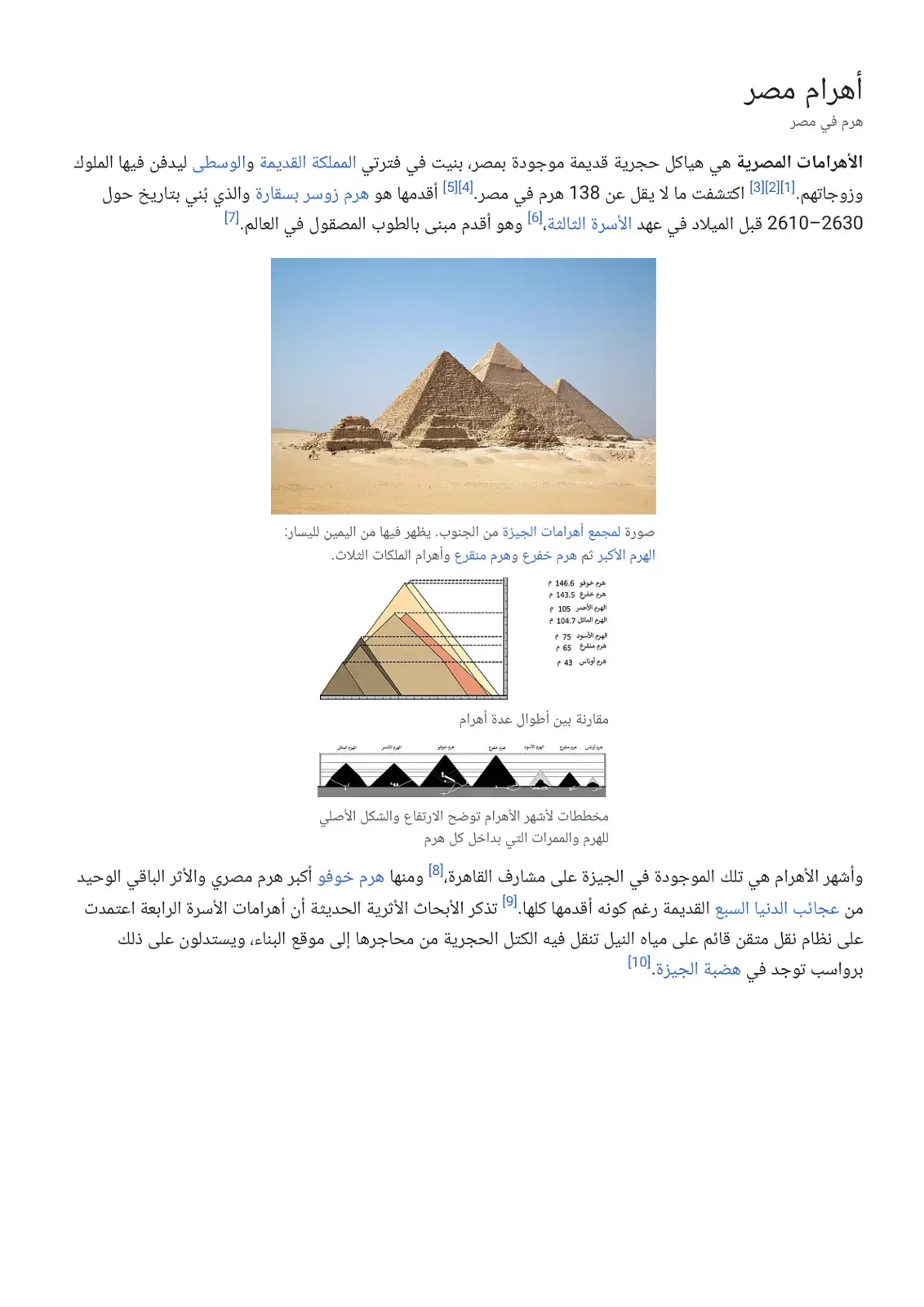 غلاف كتاب أهرام مصر الفرعونية
