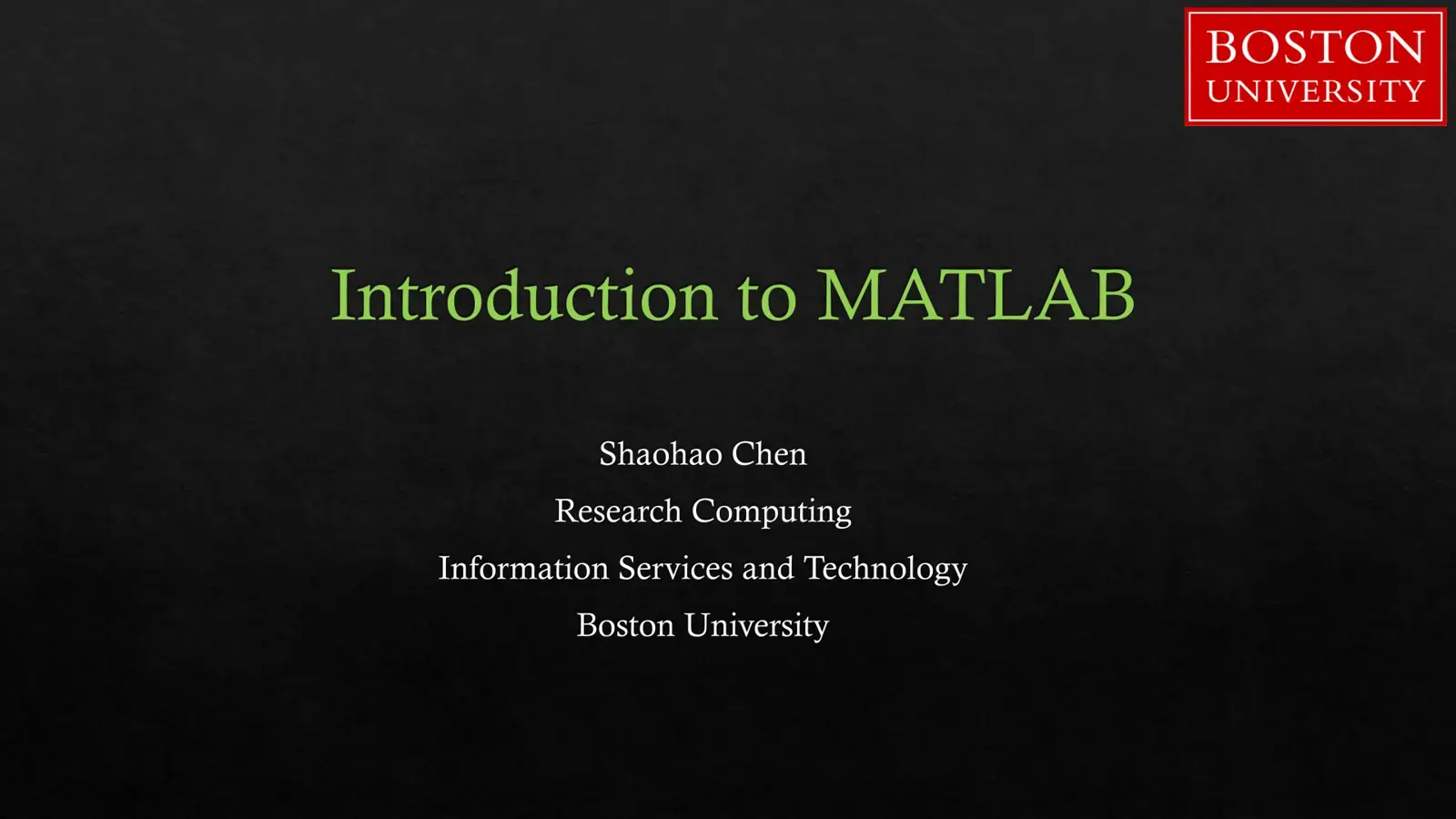 غلاف كتاب Introduction to MATLAB