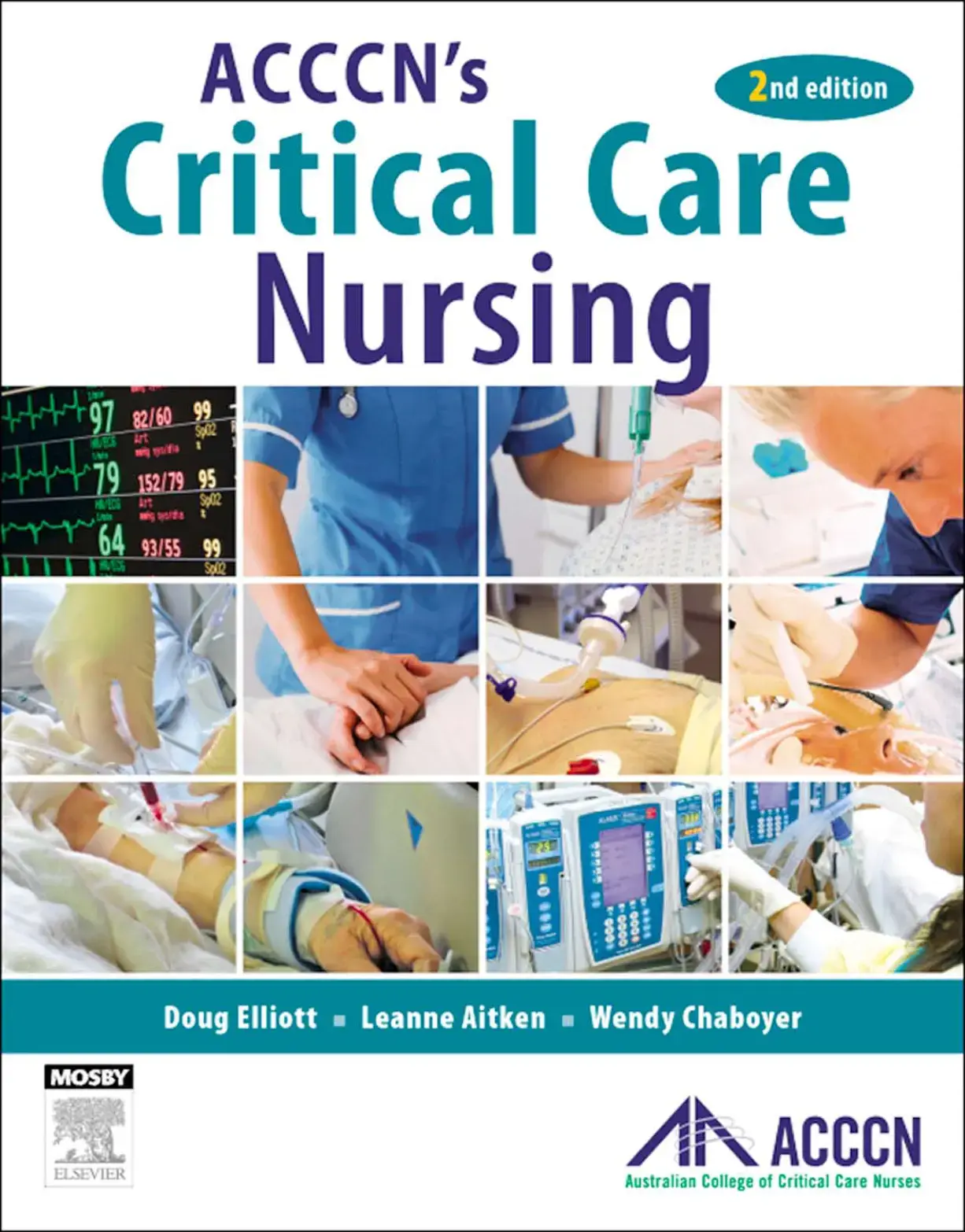 غلاف كتاب ACCCN's Critical Care Nursing
