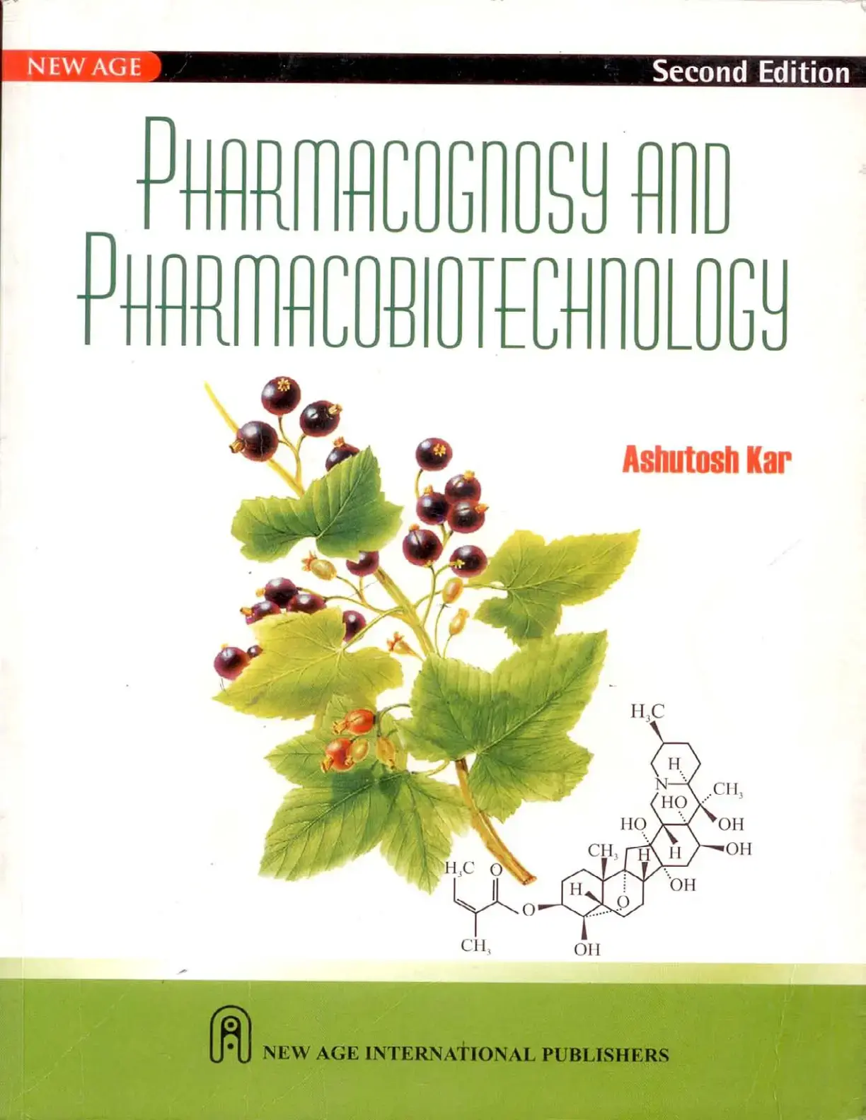 غلاف كتاب Pharmacognosy and Pharmacobiotechnology