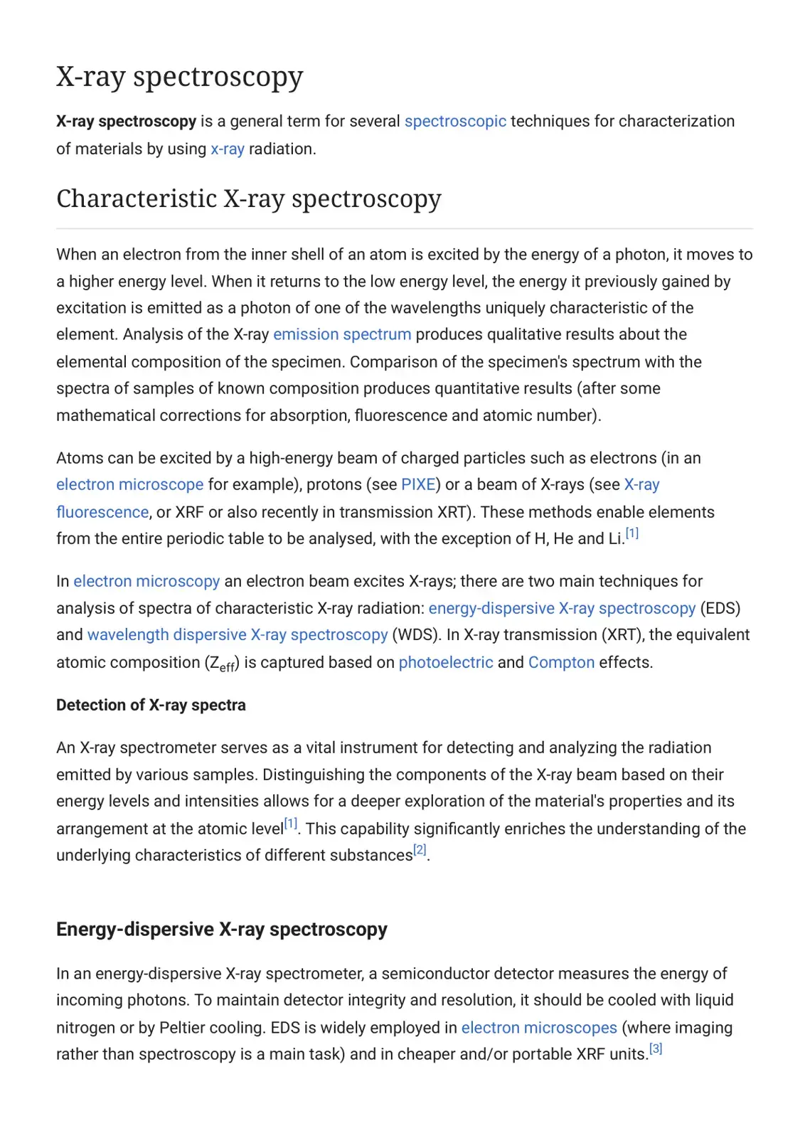 غلاف كتاب X-ray Spectroscopy