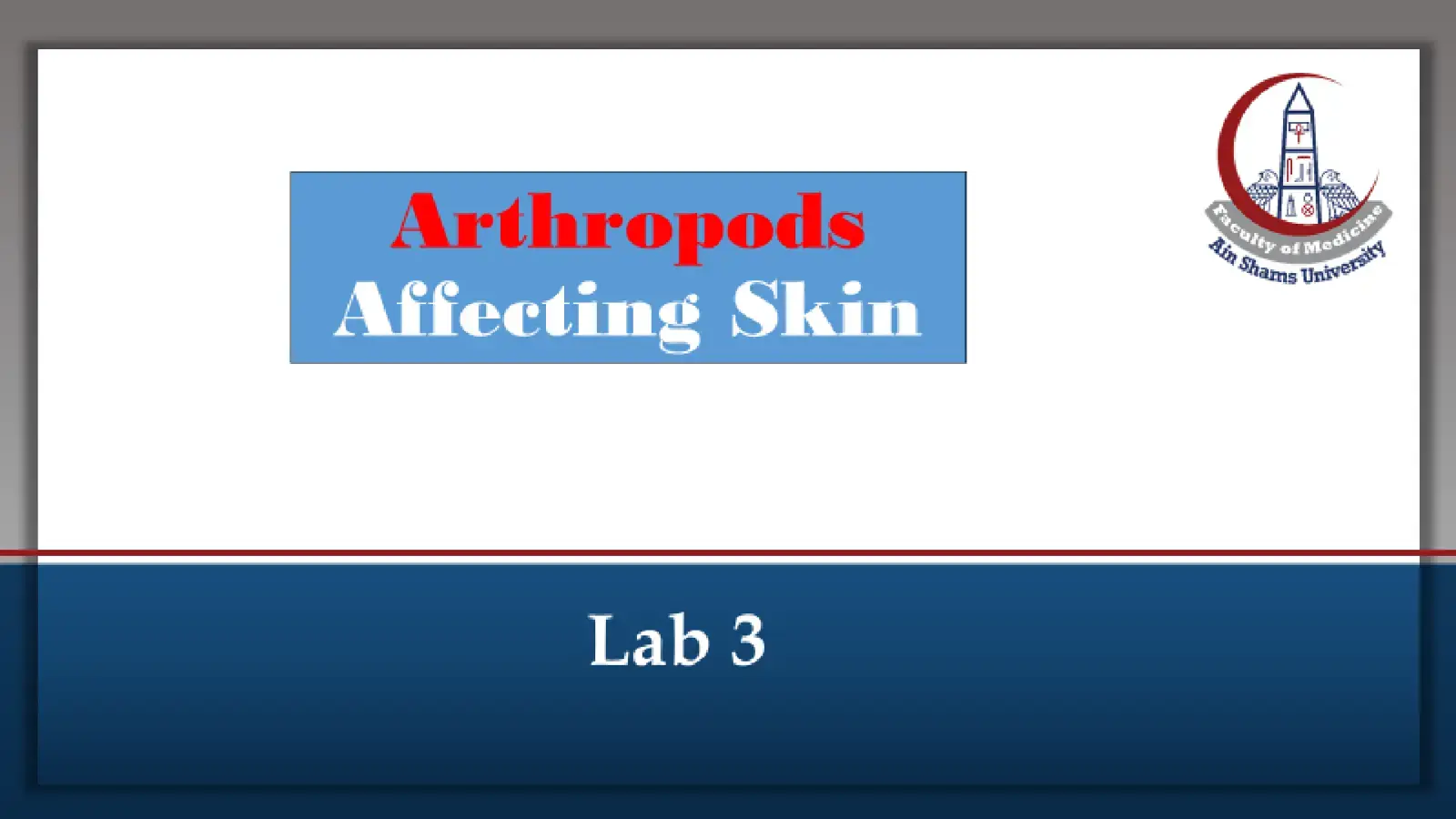 غلاف كتاب Arthropods Affecting Skin