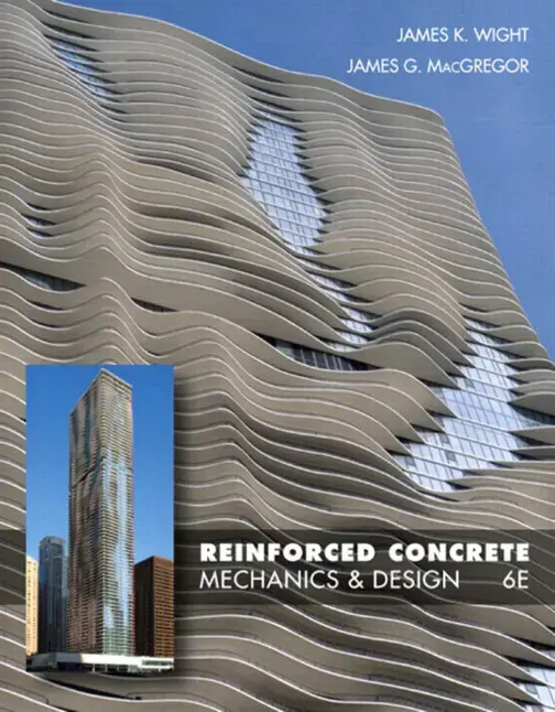 غلاف كتاب REINFORCED CONCRETE MECHANICS & DESIGN