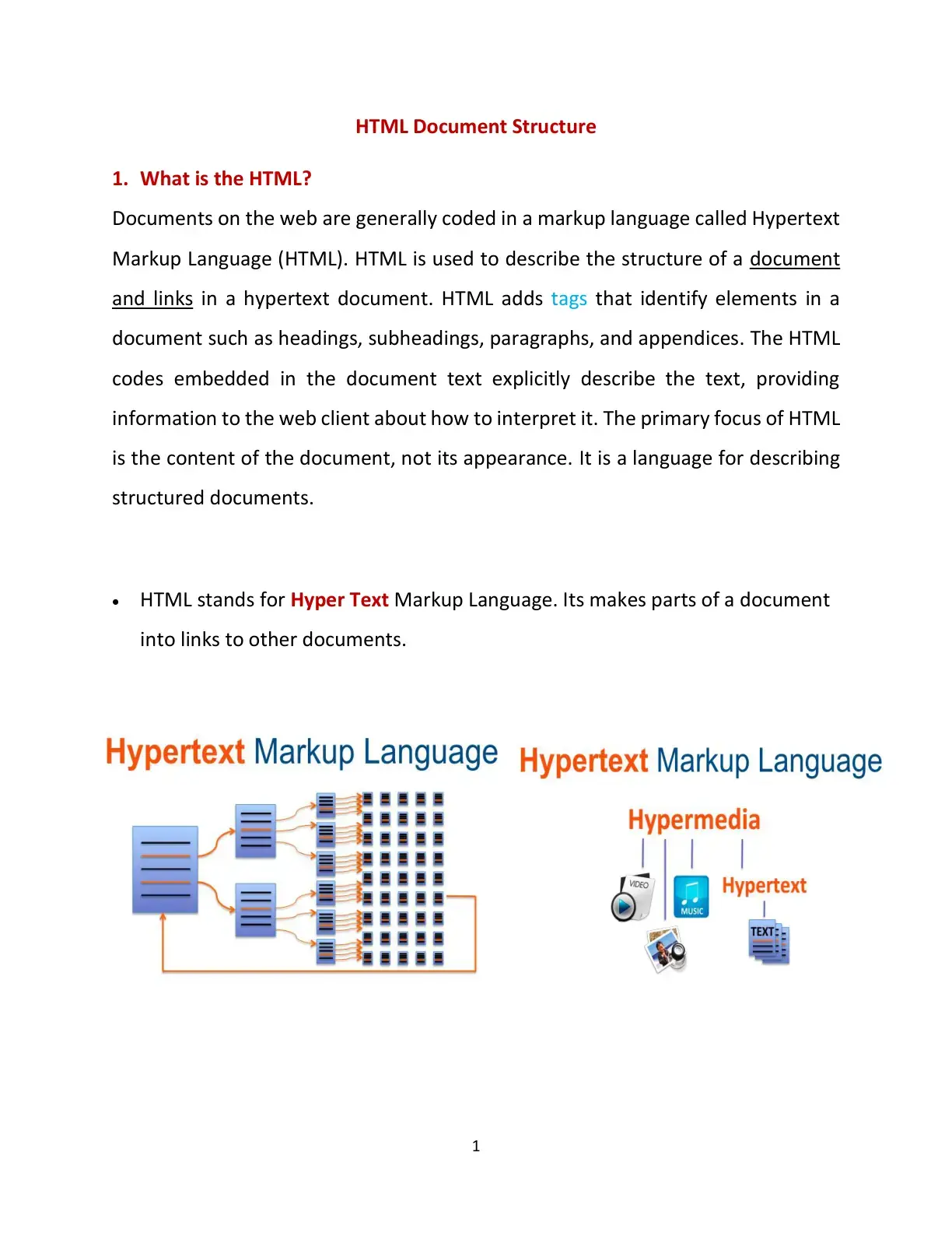 غلاف كتاب What is the HTML?
