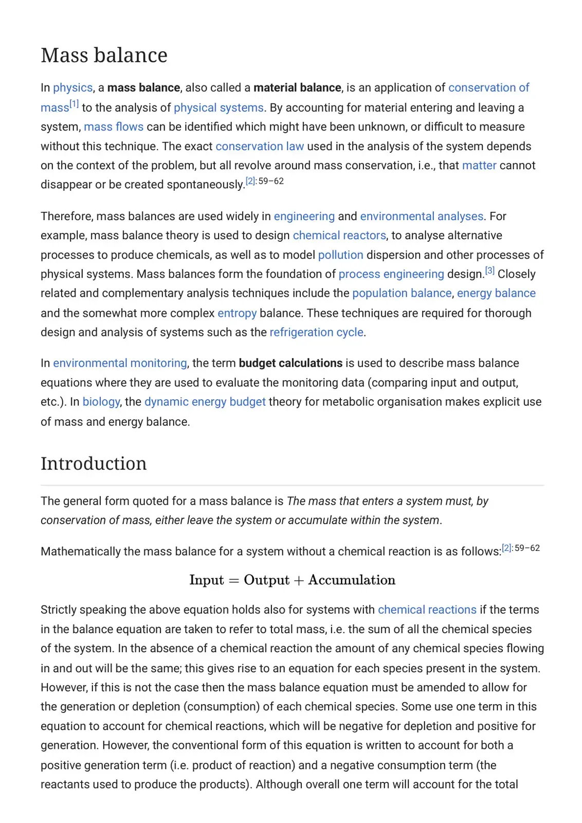 غلاف كتاب Mass Balance