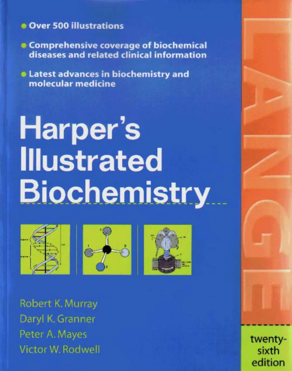 غلاف كتاب Harper's Illustrated Biochemistry