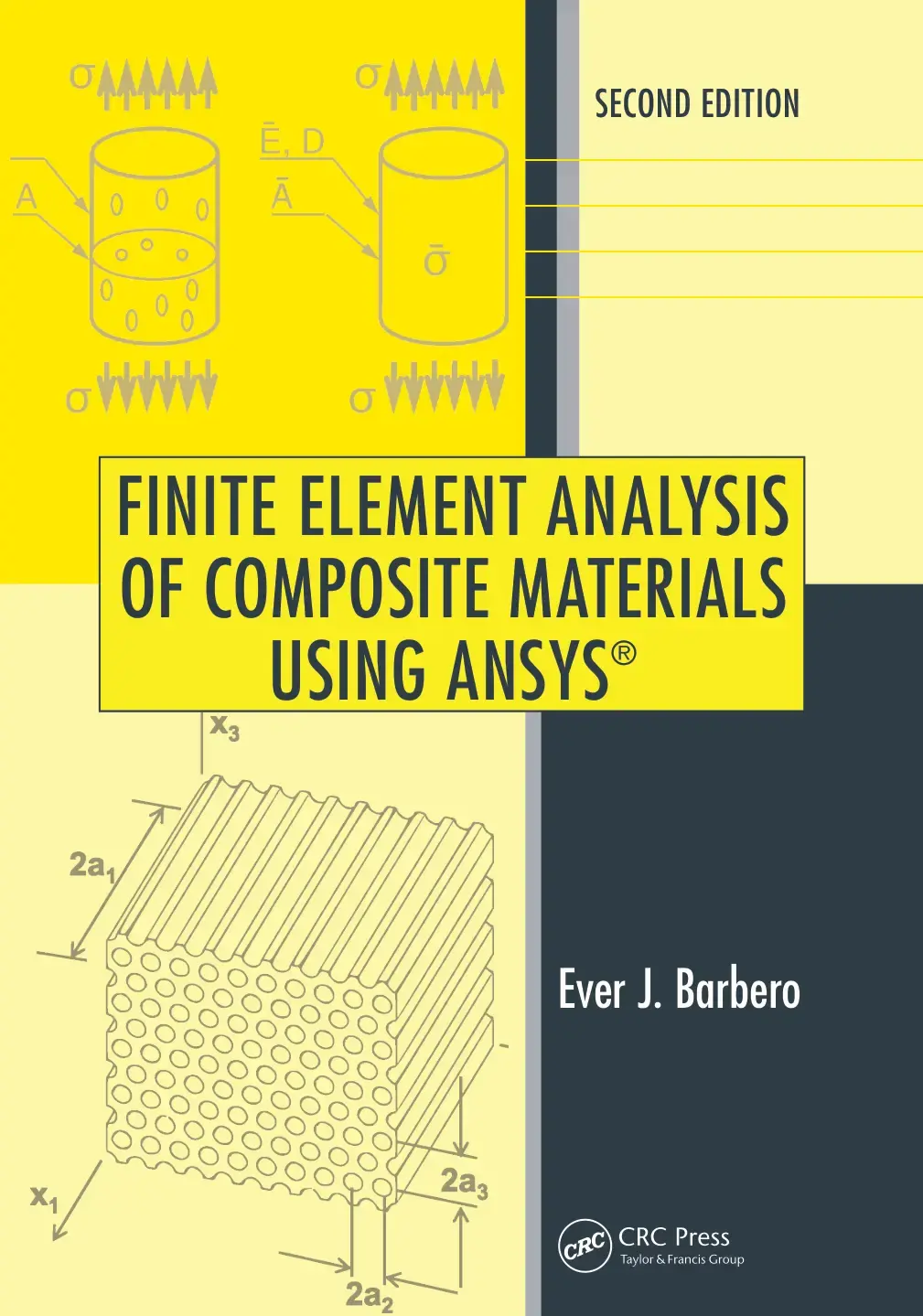 غلاف كتاب FINITE ELEMENT ANALYSIS OF COMPOSITE MATERIALS USING ANSYS®