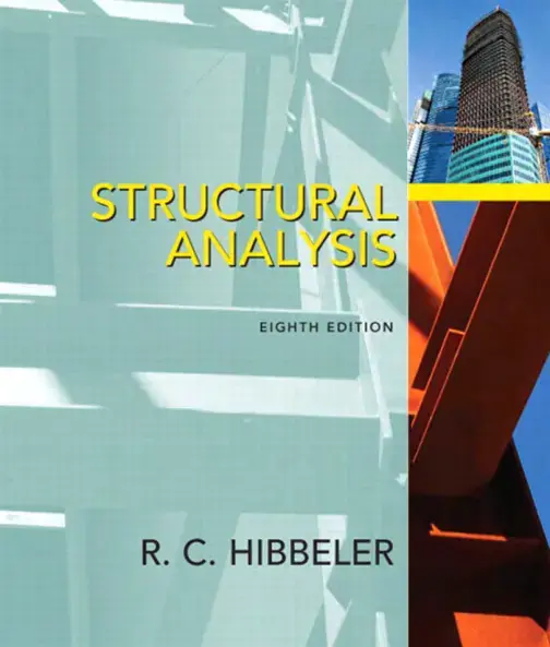 غلاف كتاب Structural Analysis, Eighth Edition, R. C. Hibbeler