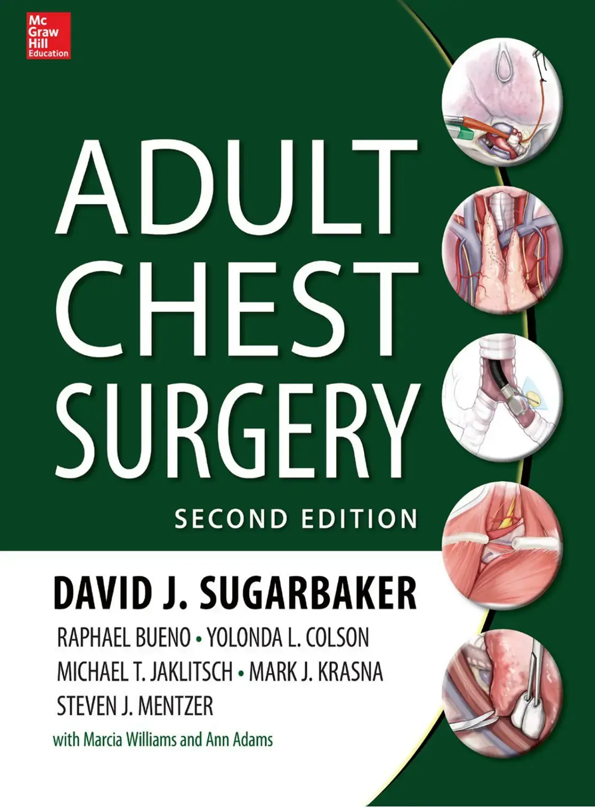 غلاف كتاب Adult Chest Surgery
