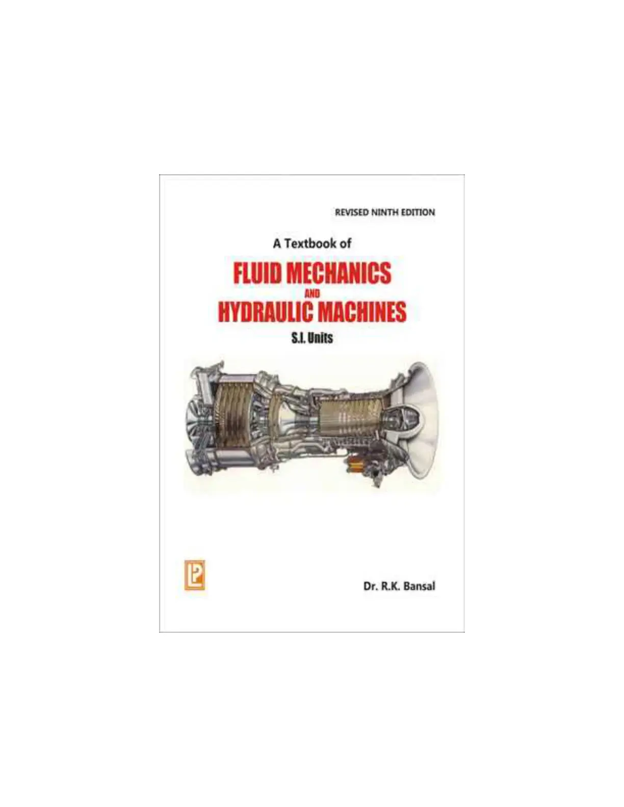 غلاف كتاب FLUID MECHANICS AND HYDRAULIC MACHINES