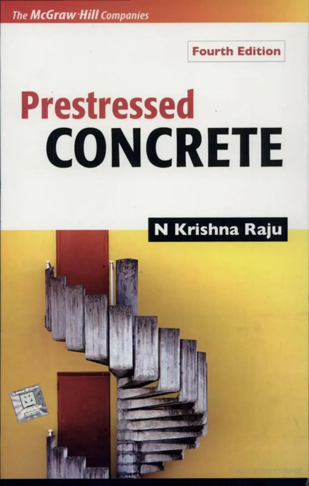 غلاف كتاب Prestressed CONCRETE