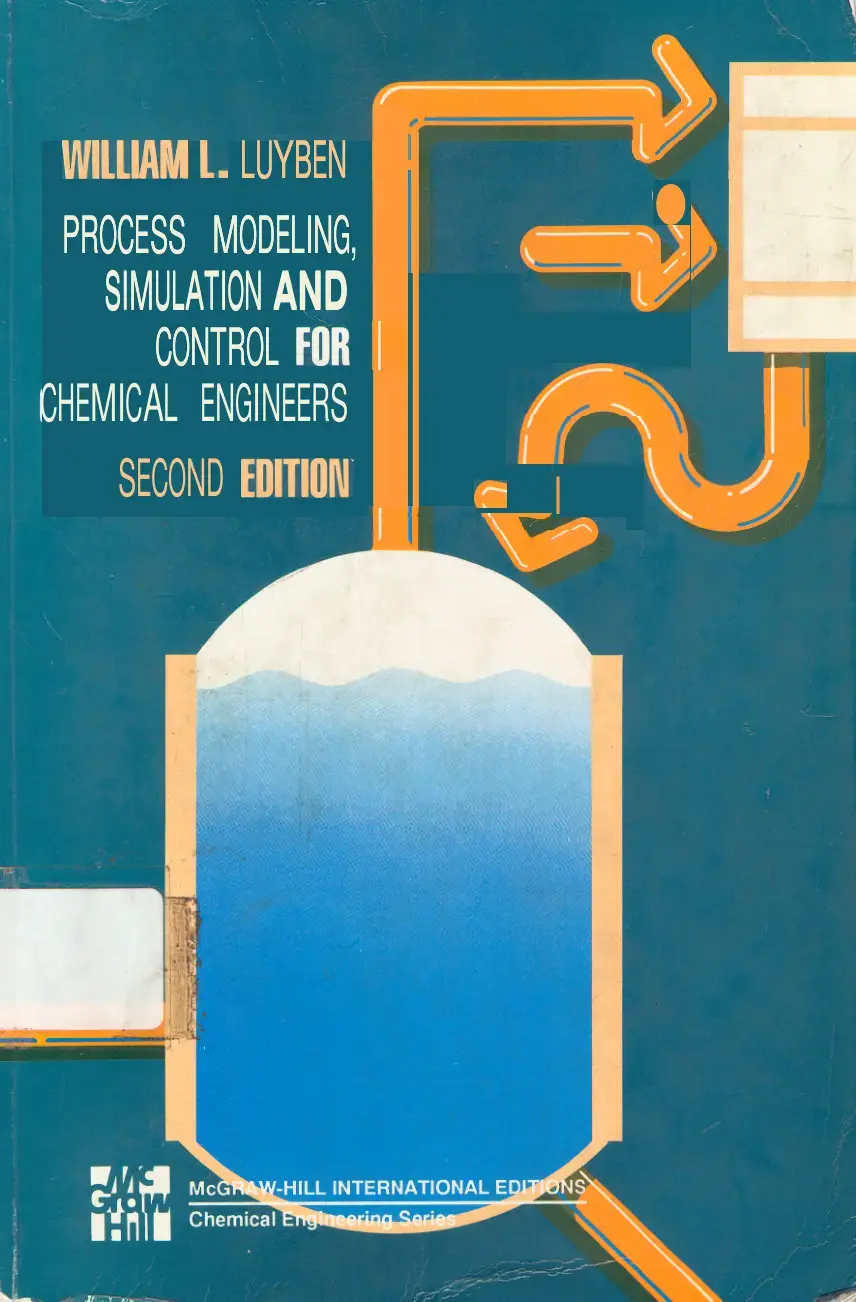 غلاف كتاب PROCESS MODELING. SIMULATION AND CONTROL FOR CHEMICAL ENGINEERS