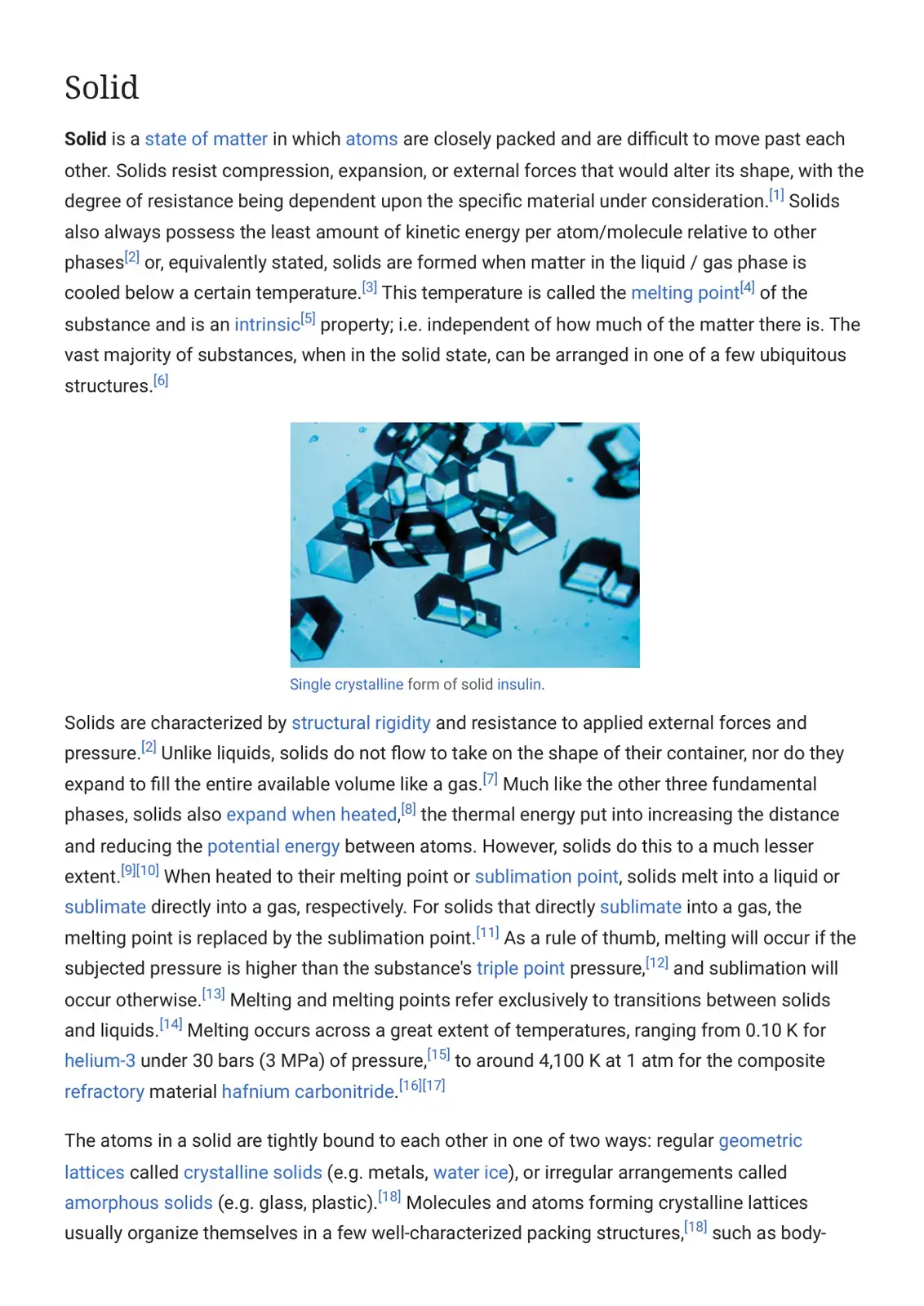 غلاف كتاب Solid State of Matter