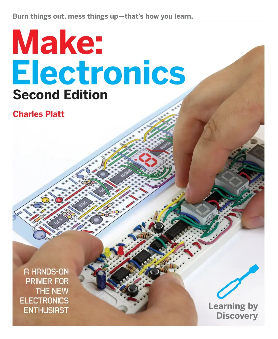 غلاف كتاب Make: Electronics, Second Edition