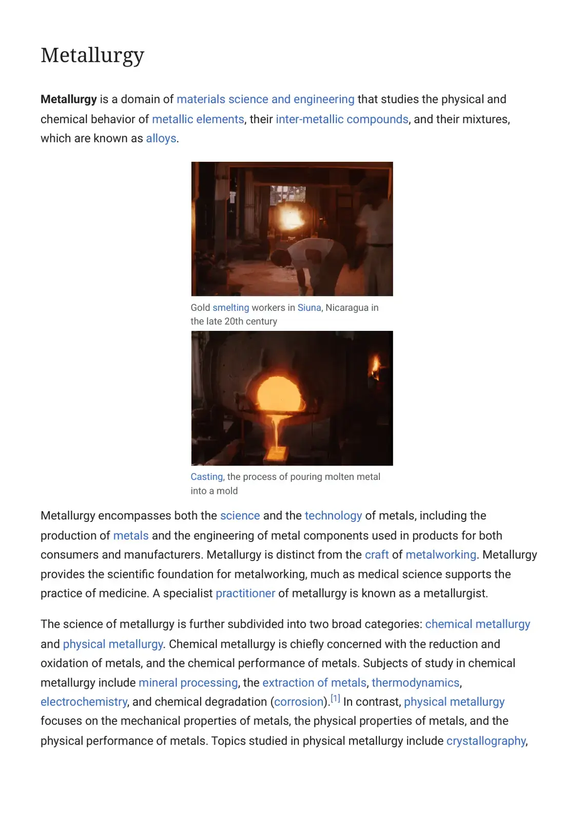 غلاف كتاب Metallurgy