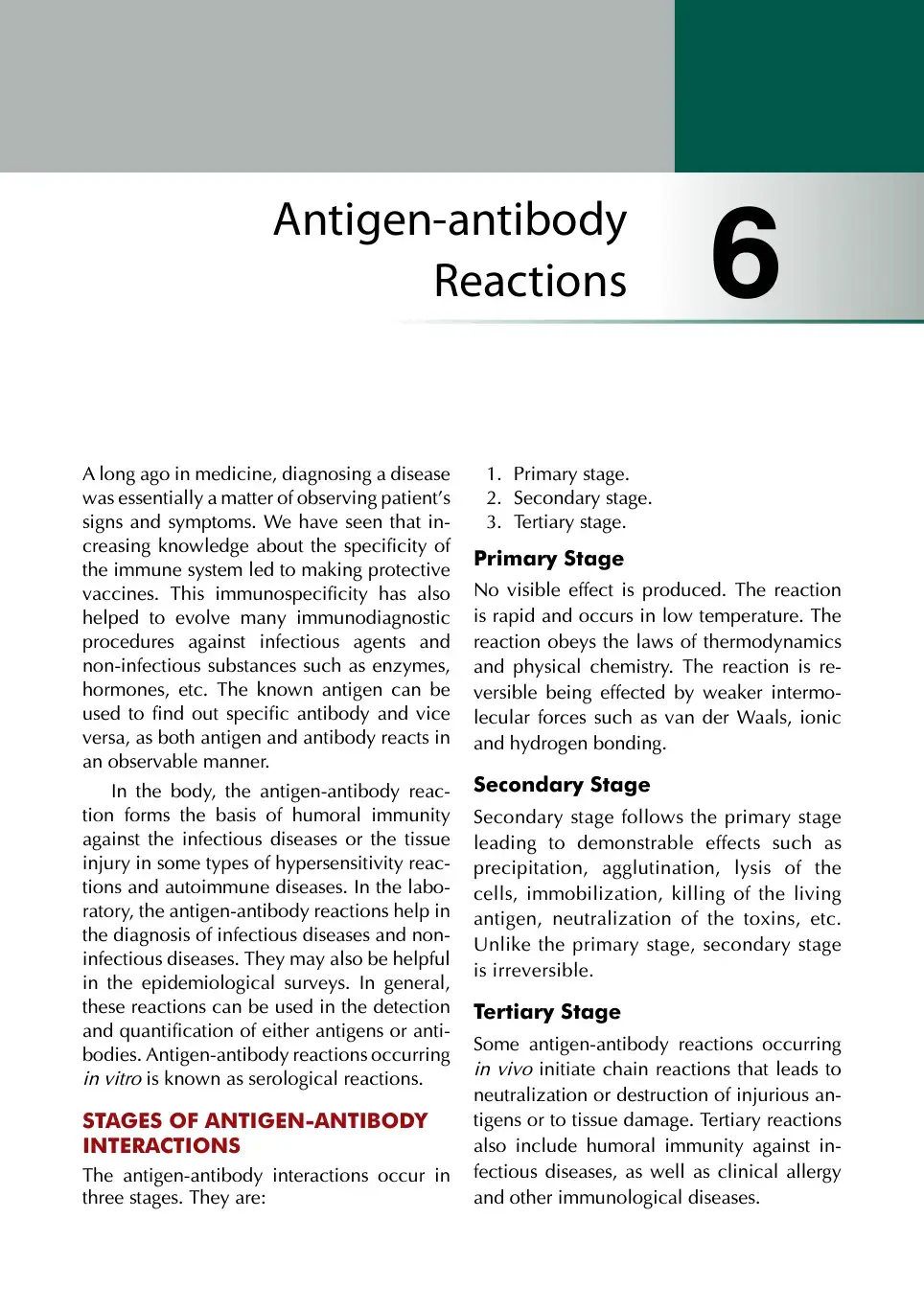 غلاف كتاب Antigen-antibody Reactions
