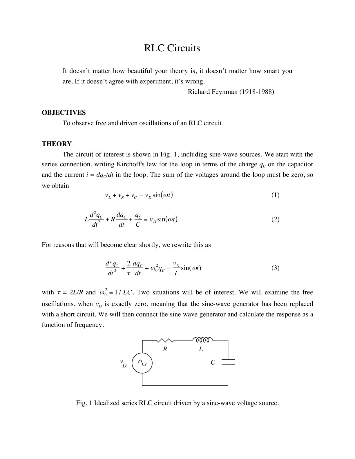 غلاف كتاب RLC Circuits