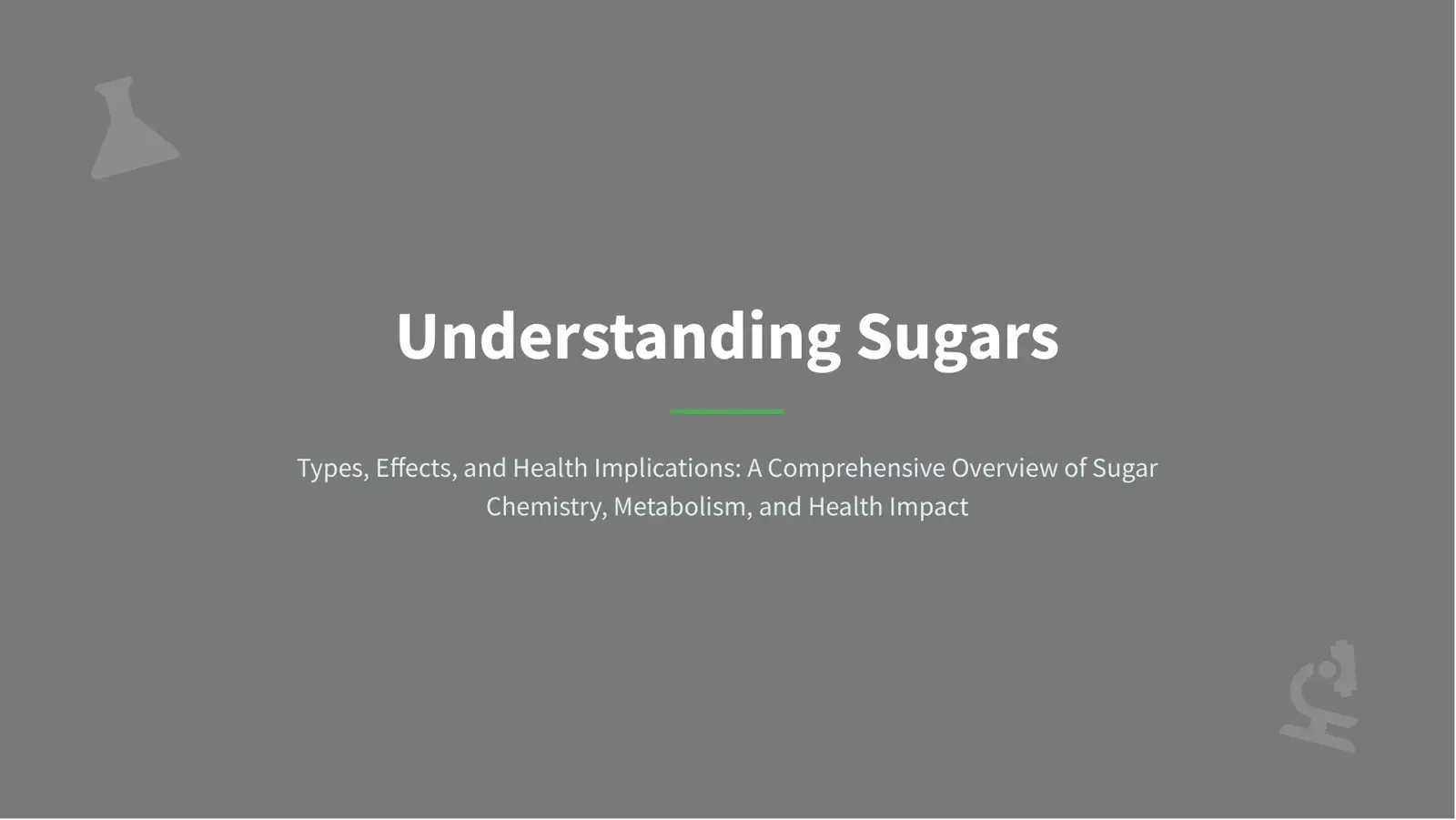 غلاف كتاب Understanding Sugars: Types, Effects, and Health Implications