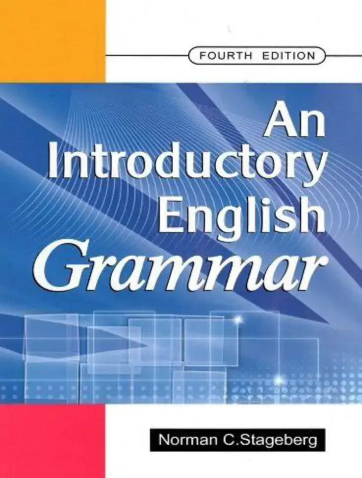 غلاف كتاب An Introductory English Grammar Fourth Edition