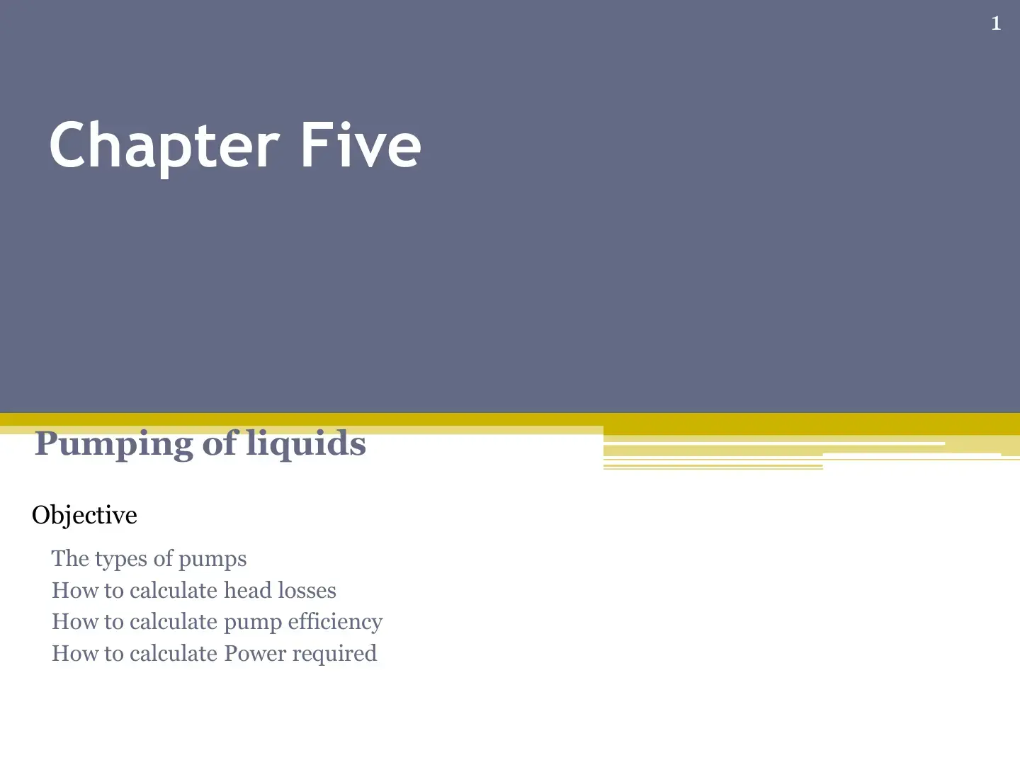 غلاف كتاب Pumping of liquids