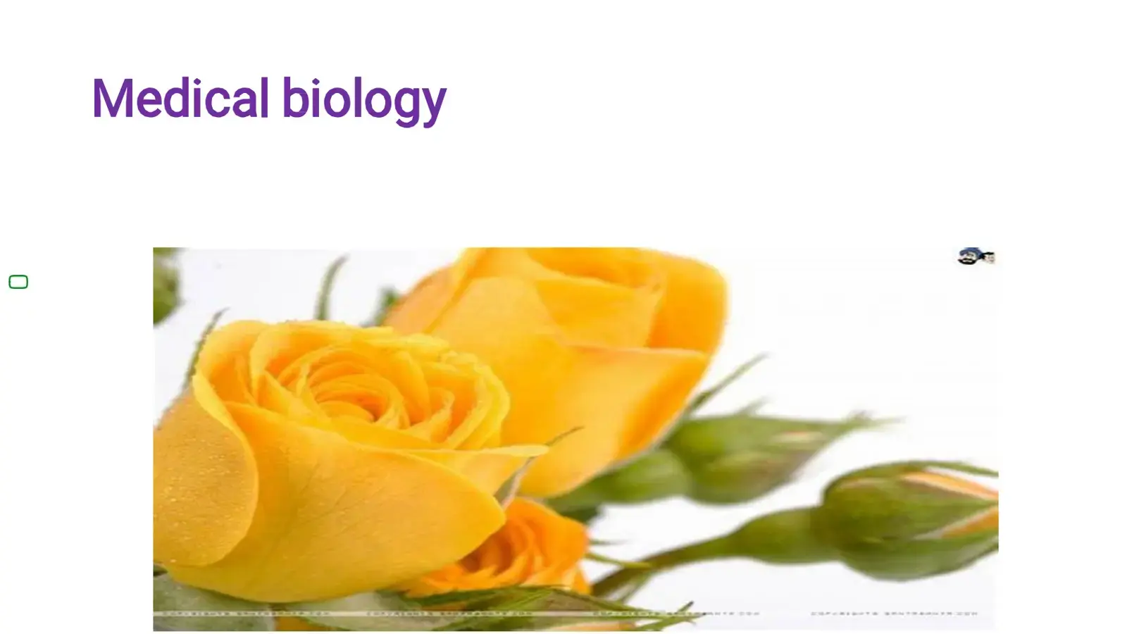 غلاف كتاب Medical Biology