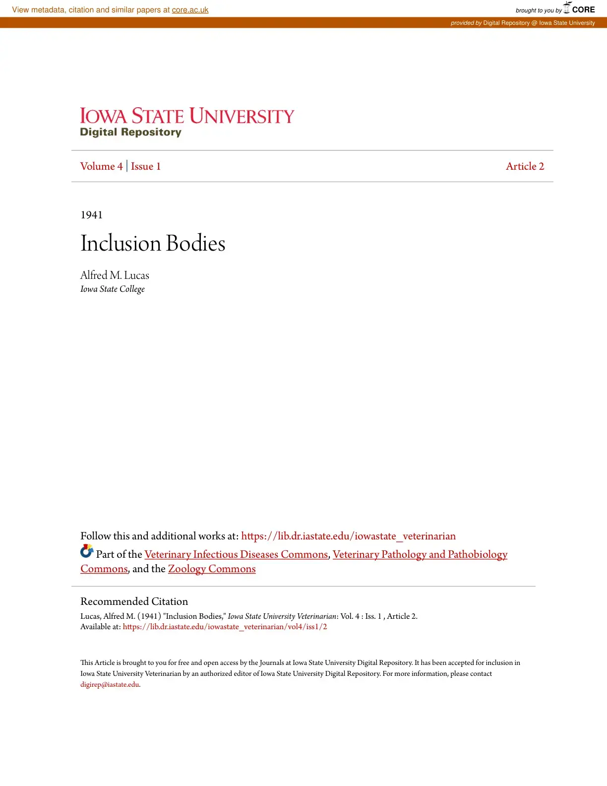 غلاف كتاب Inclusion Bodies