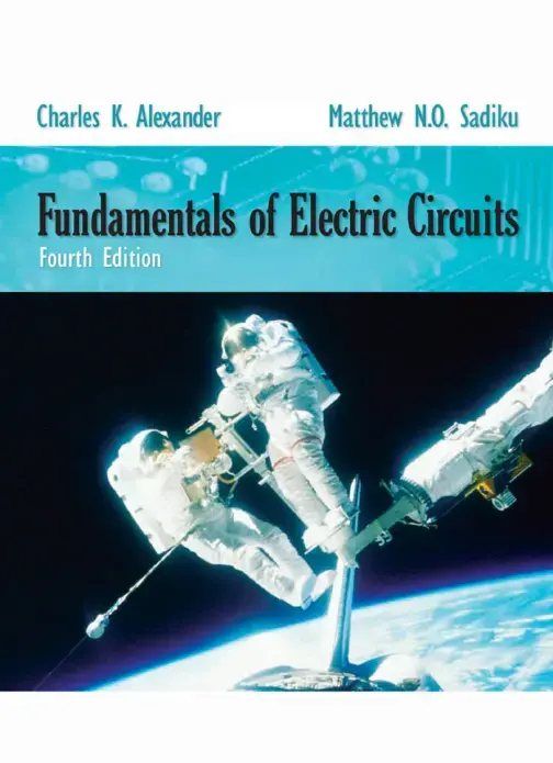 غلاف كتاب Fundamentals of Electric Circuits