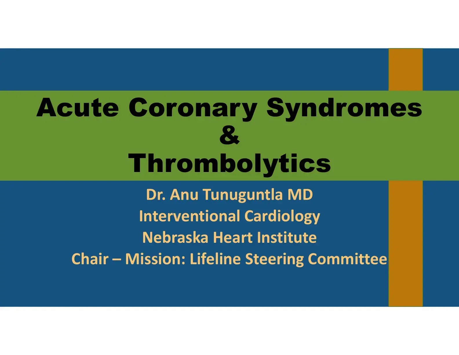 غلاف كتاب Acute Coronary Syndromes & Thrombolytics