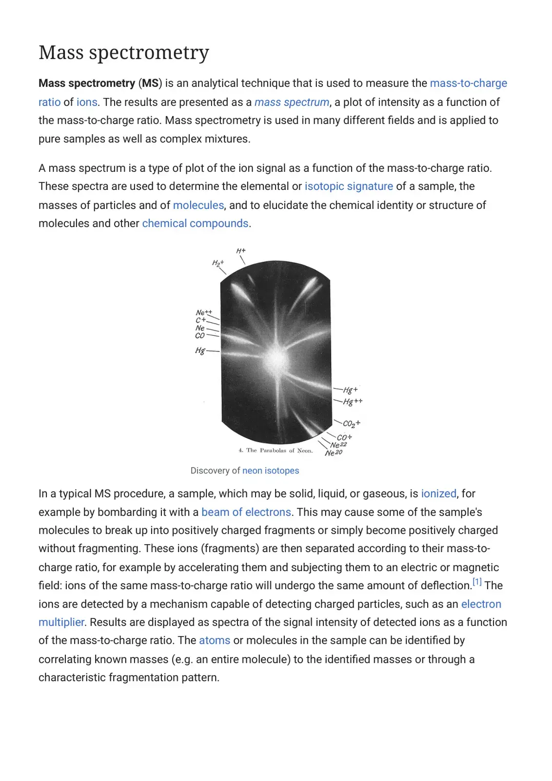 غلاف كتاب Mass Spectrometry