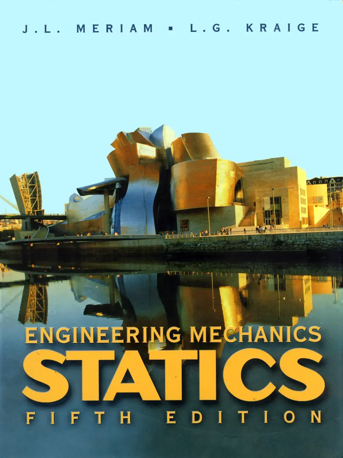 غلاف كتاب Engineering Mechanics: Statics