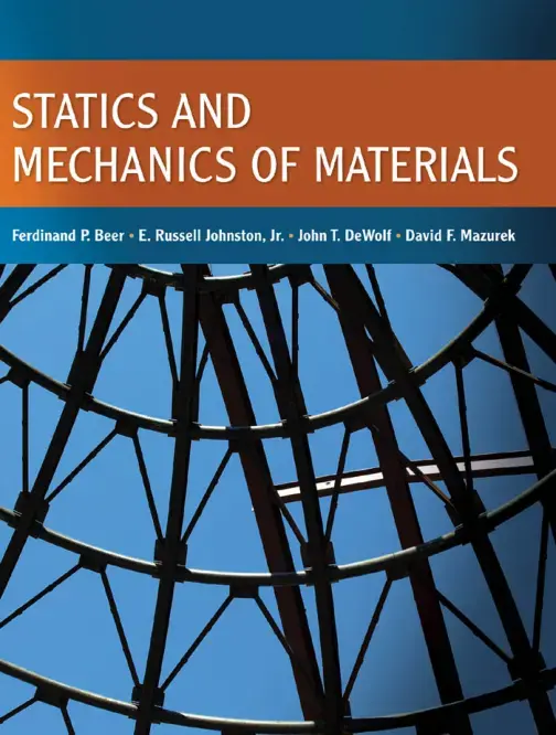 غلاف كتاب Statics and Mechanics of Materials