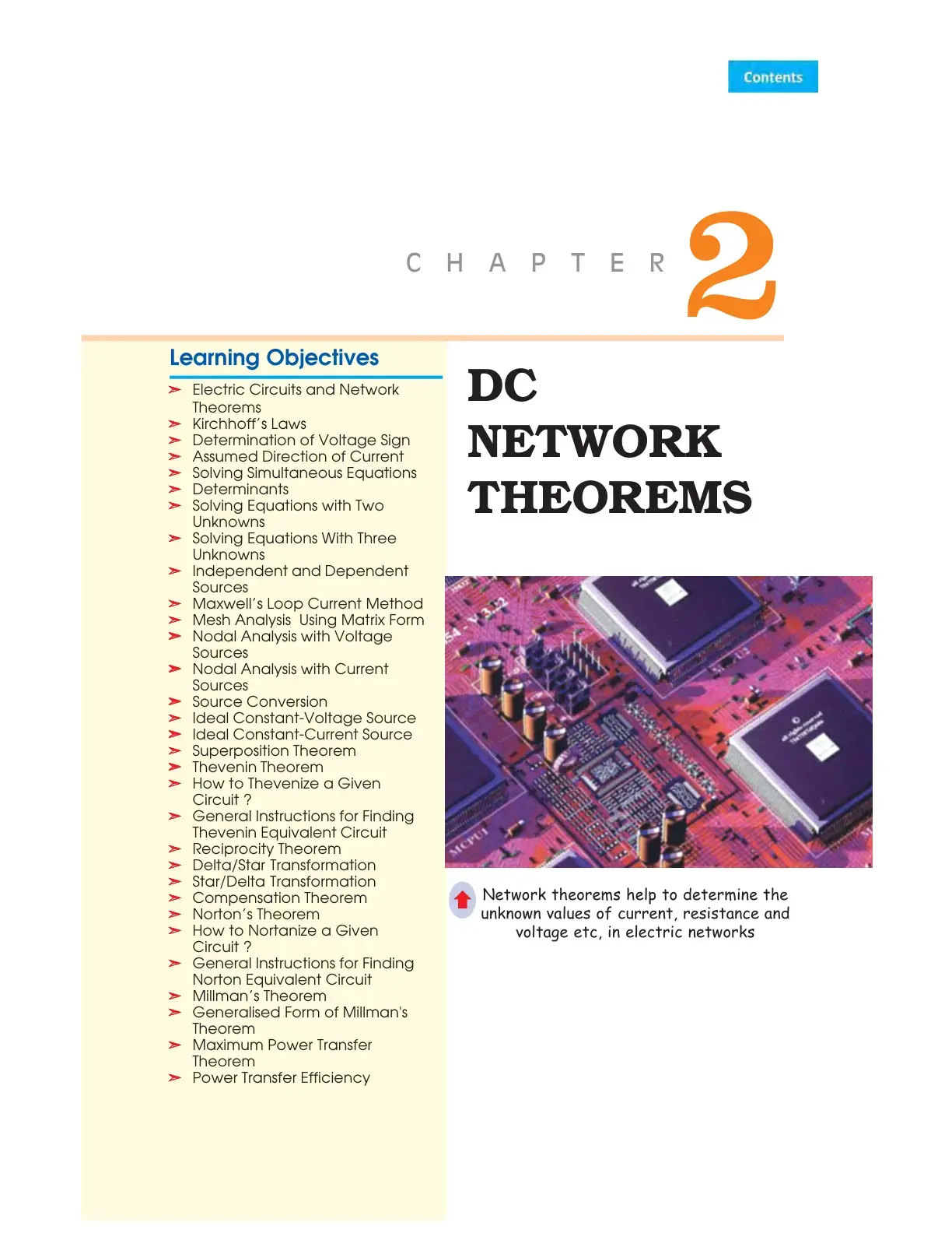 غلاف كتاب DC NETWORK THEOREMS