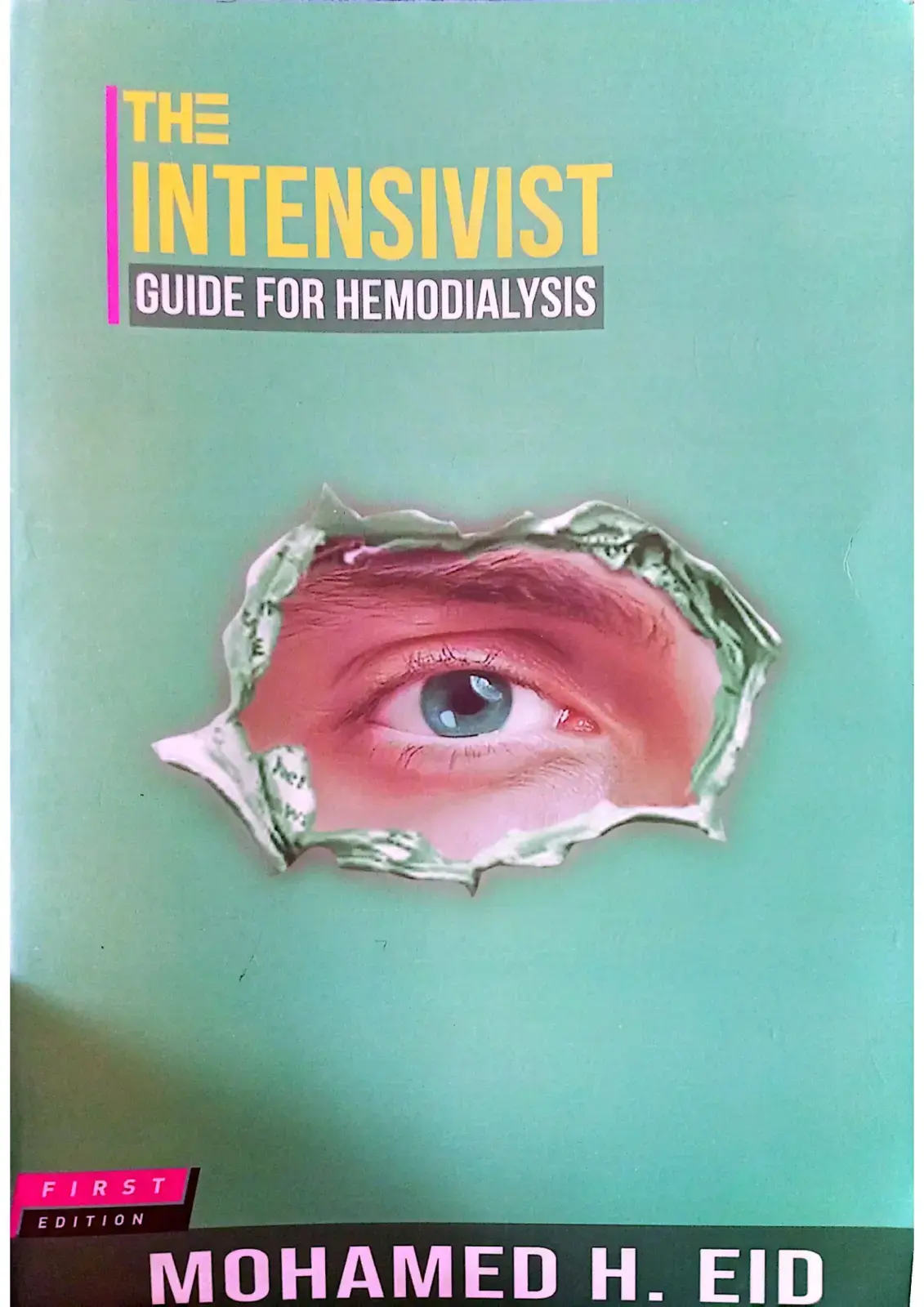 غلاف كتاب THE INTENSIVIST GUIDE FOR HEMODIALYSIS