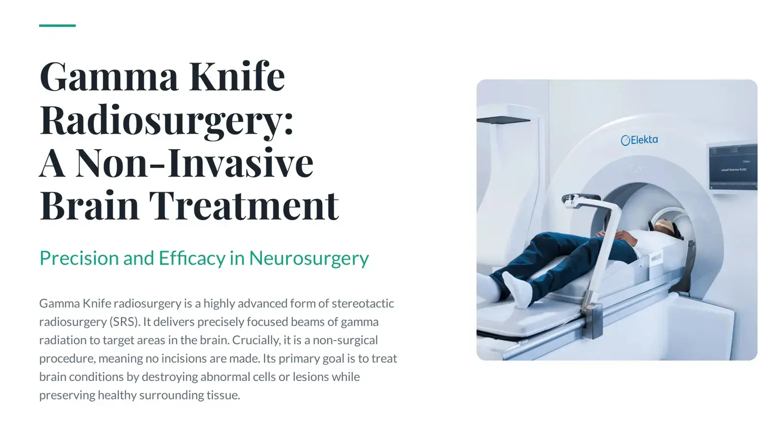 غلاف كتاب Gamma Knife Radiosurgery: A Non-Invasive Brain Treatment