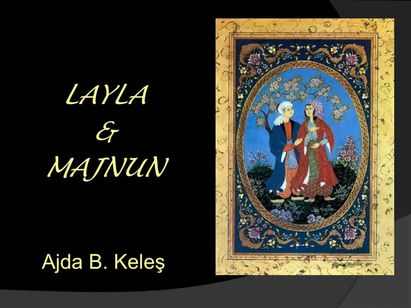 غلاف كتاب LAYLA & MAJNUN
