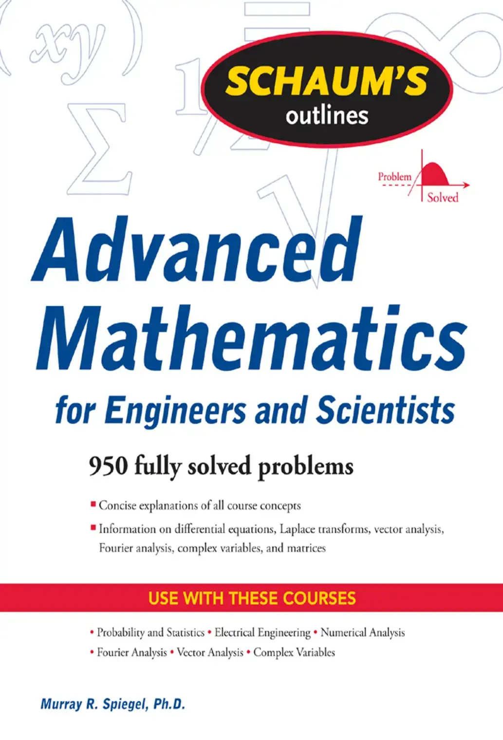 غلاف كتاب Advanced Mathematics for Engineers and Scientists