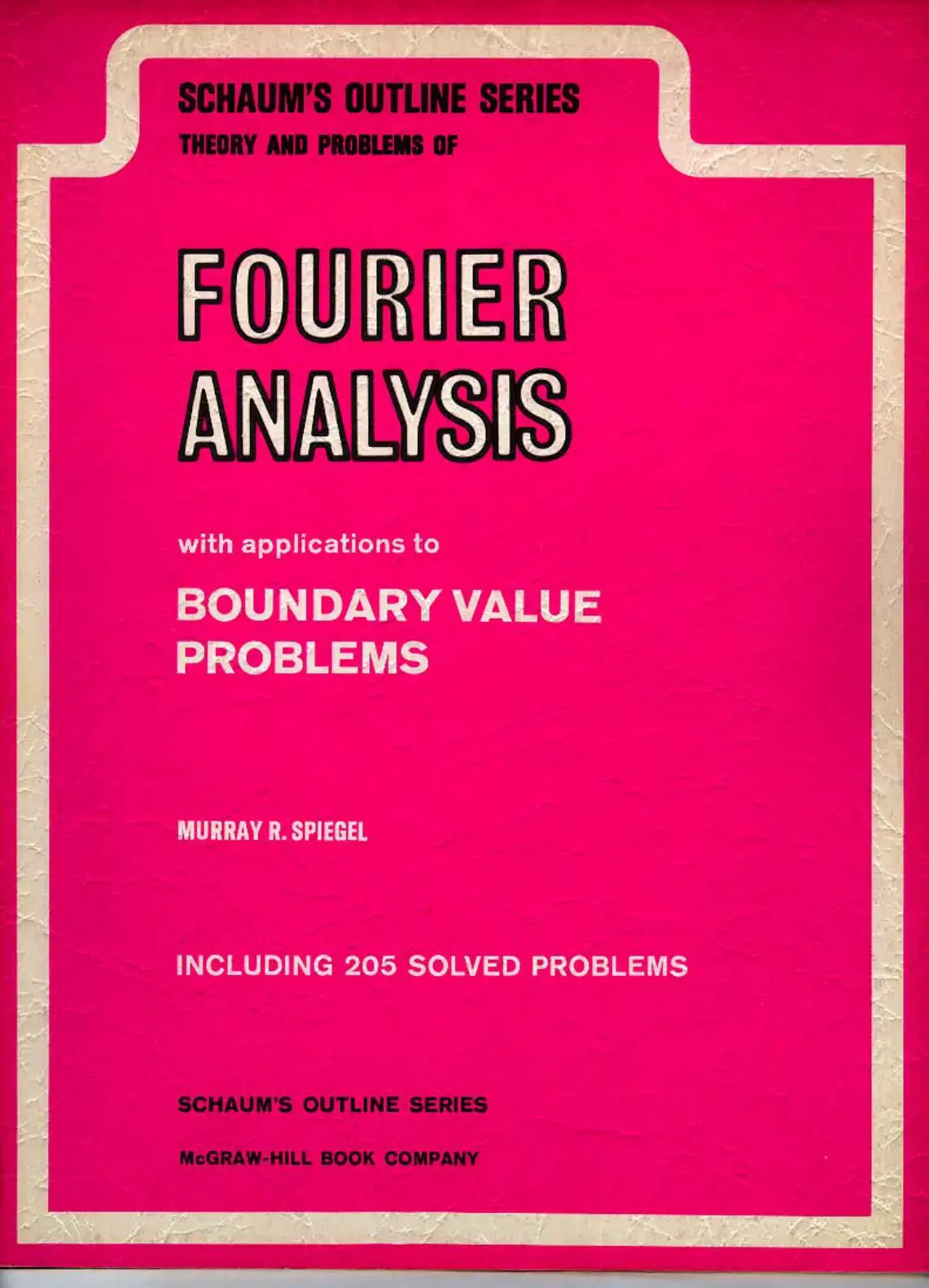 غلاف كتاب FOURIER ANALYSIS