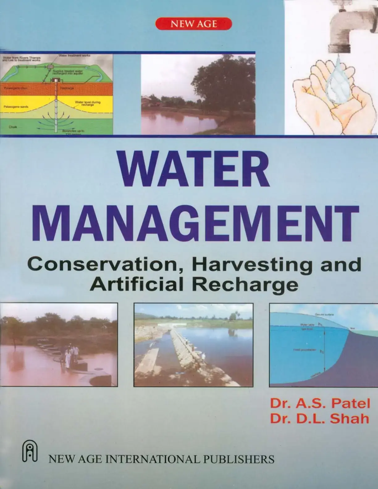 غلاف كتاب NEW AGE WATER MANAGEMENT: Conservation, Harvesting and Artificial Recharge