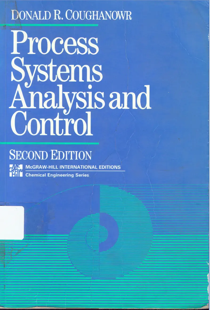 غلاف كتاب Process Systems Analysis and Control